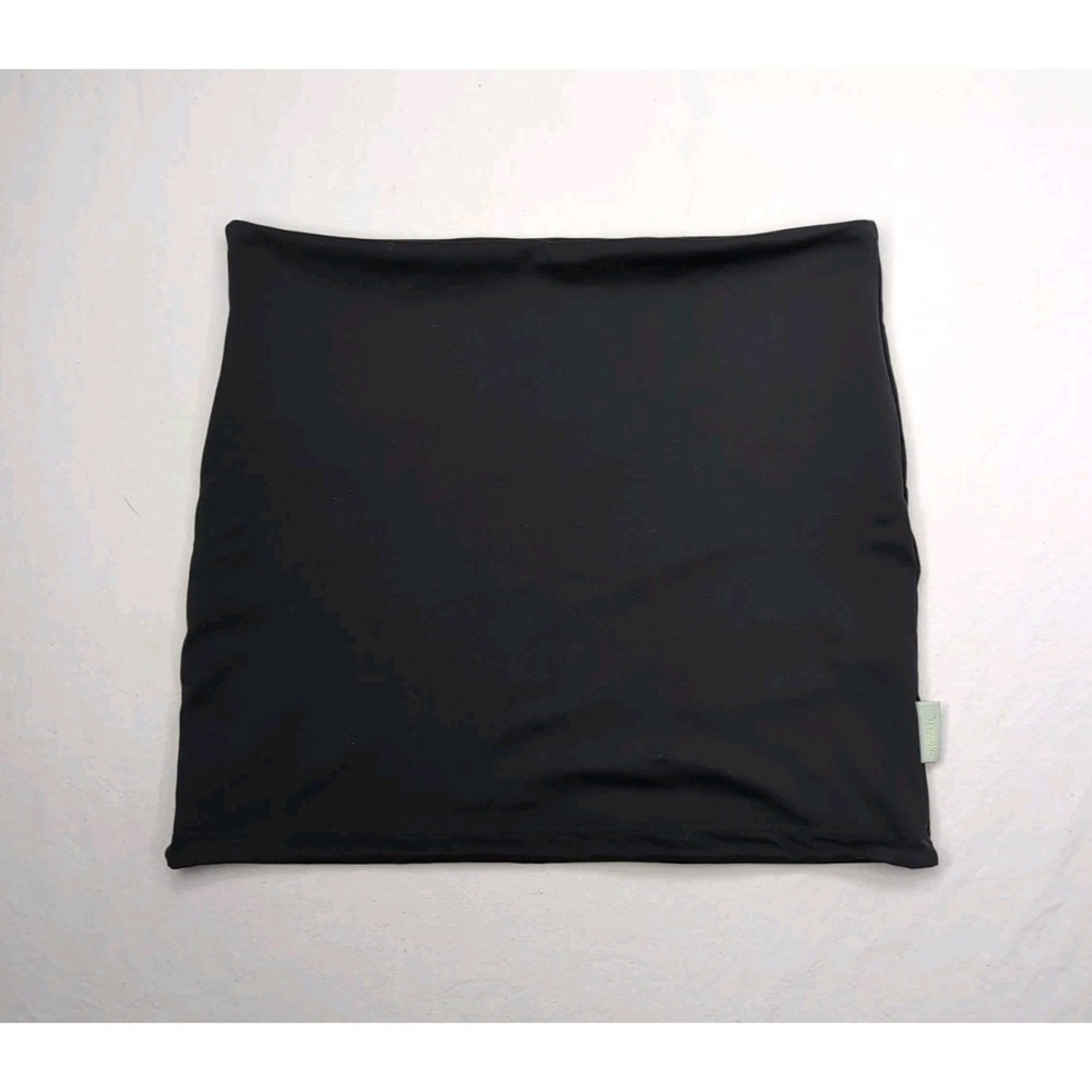 Riyoko Women's M/L Black Shirtband‎ Biking Midriff Cover Up Pregnancy